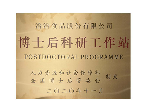 Postdoctoral programme